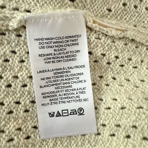 Urban Outfitters UO Zev Button-Down Cotton Polo Sweater Cardigan Size M - Picture 9 of 13